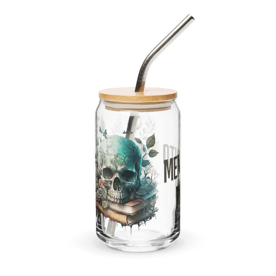 Memento Mori Can-Shaped Glass product image (8)