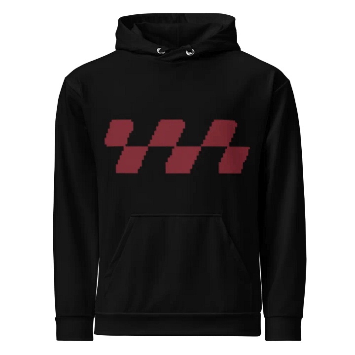 Red Pixel Unisex Hoodie product image (1)