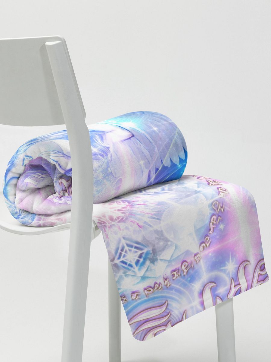 Angelic Diamond Light Light-Tech Fleece Blanket product image (6)