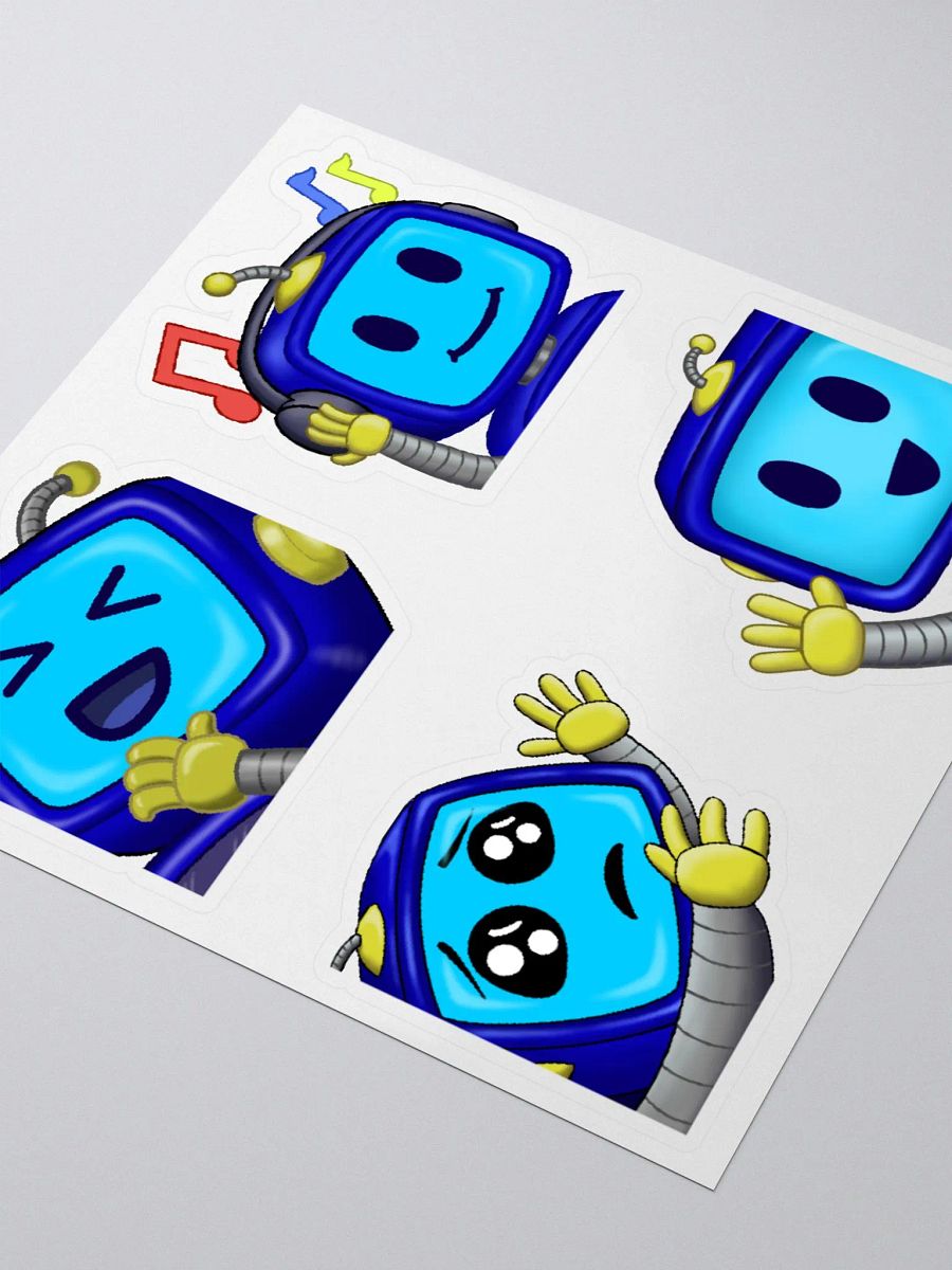 Emote Sticker Sheet - Switch Collection #1 (LUL, Jam, Gib, Wave) product image (3)