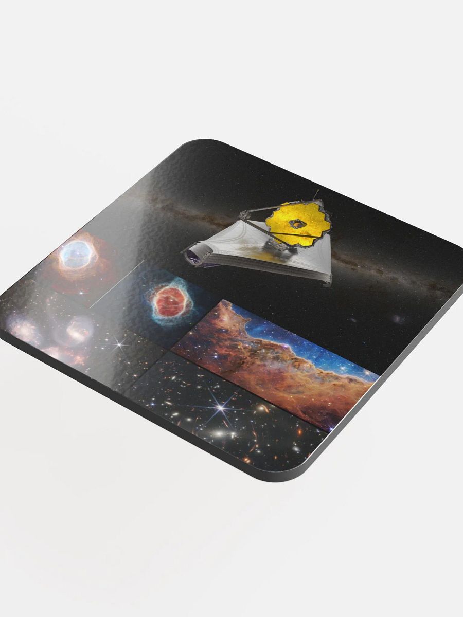 JWST ASTRO Glossed Cork Coaster: product image (4)