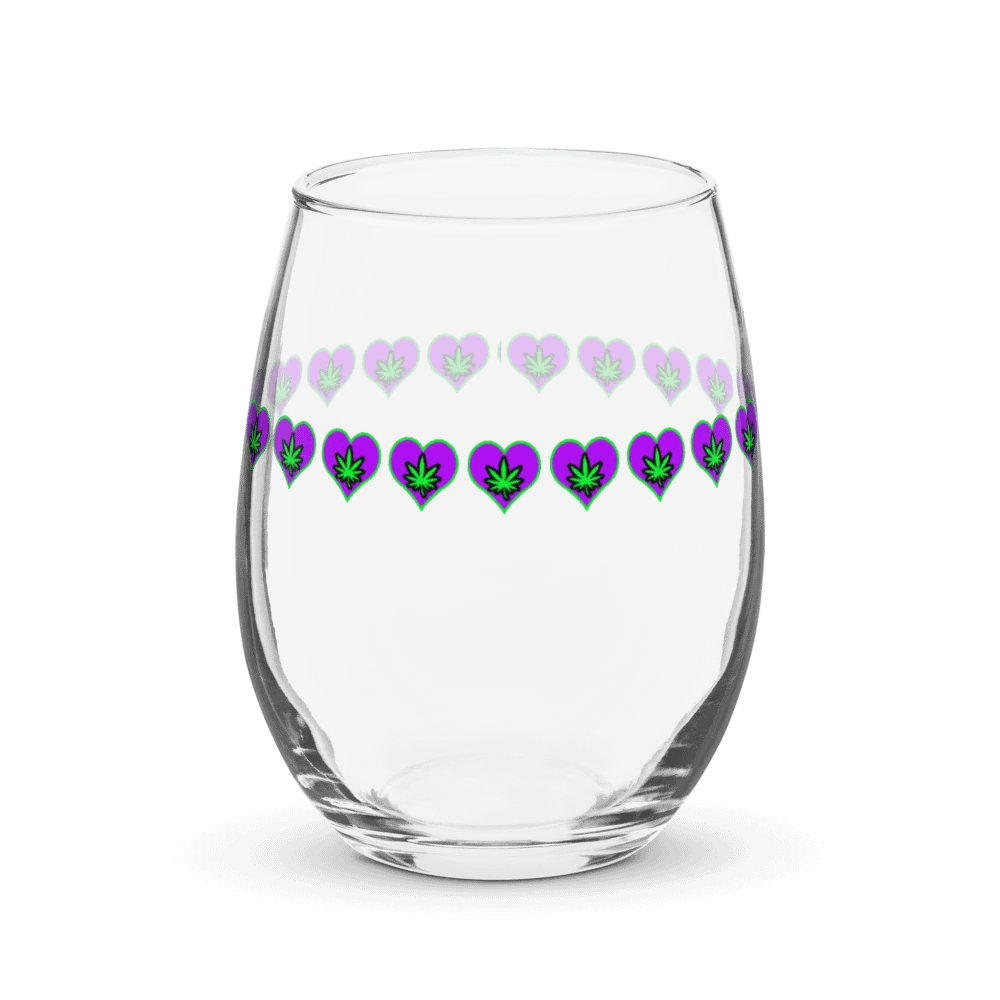 Glitchwave Stemless Wine Glass product image (2)