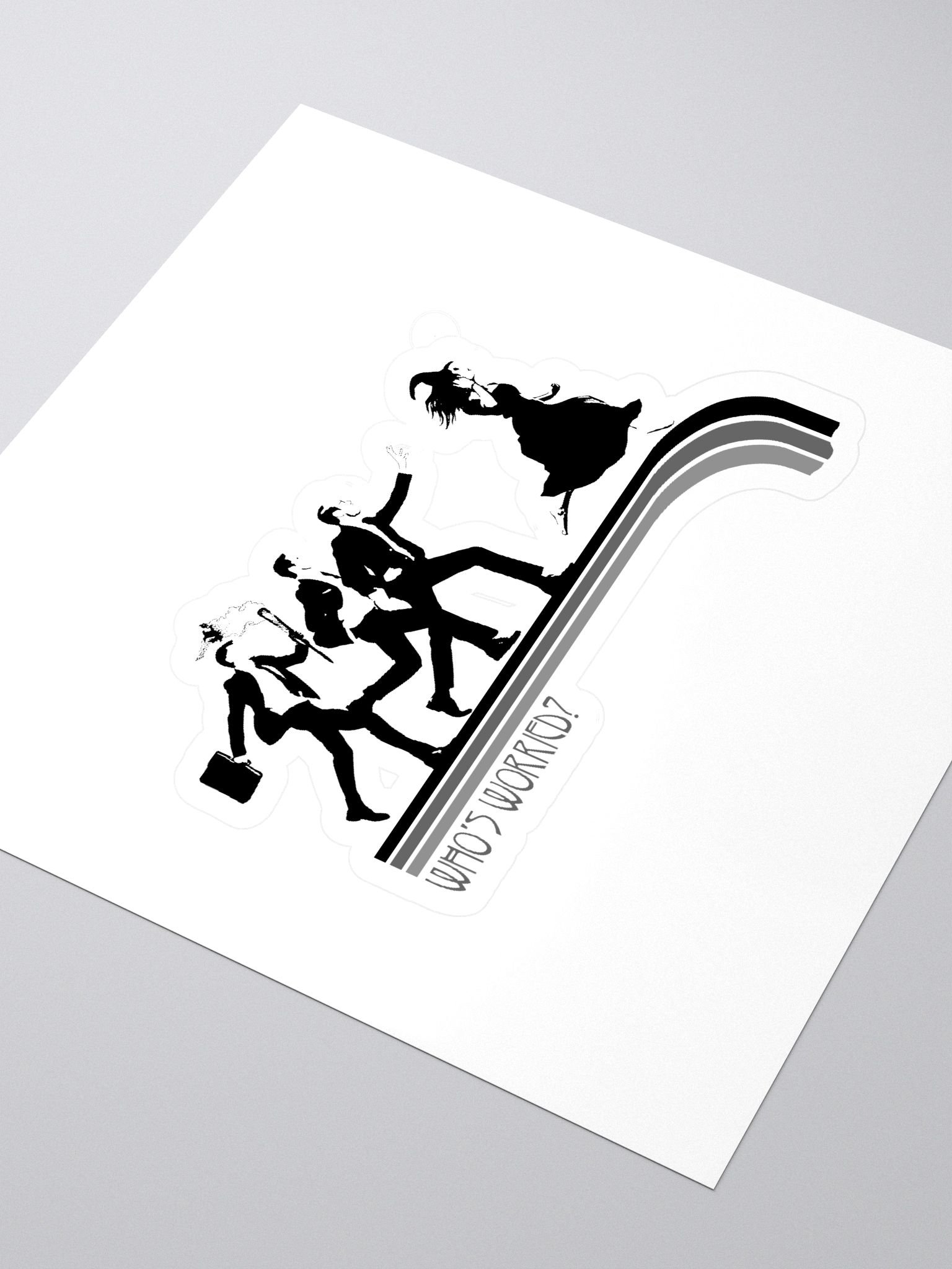 Who's Worried Sticker product image (3)