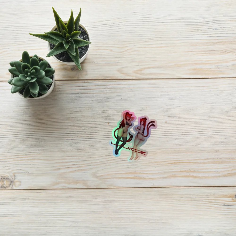 Dual Linkz Holographic Sticker product image (10)