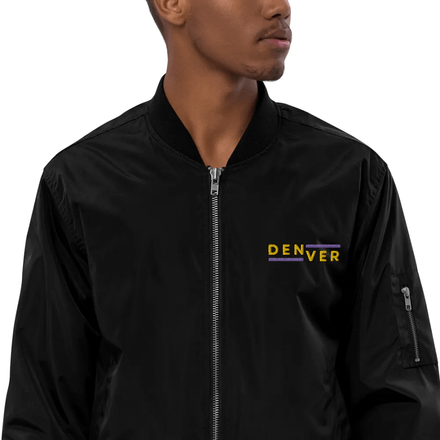 Threadfast Apparel Premium Bomber Jacket - Font Style (13) product image (7)