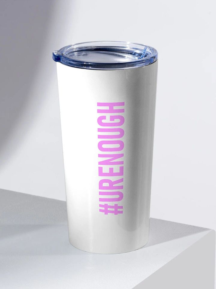 20 oz #urenough - Pink Stainless Steal Travel Tumbler product image (2)