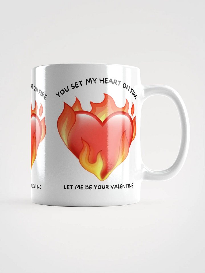 Mug HEART ON FIRE product image (1)