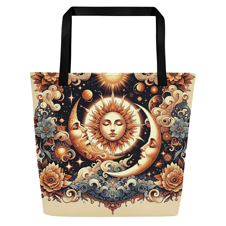 All-Over Print Large Tote Bag w/ Pocket product image (2)