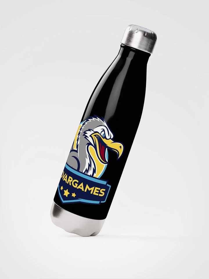 OdovarGames Stainless Steel Water Bottle Black product image (2)