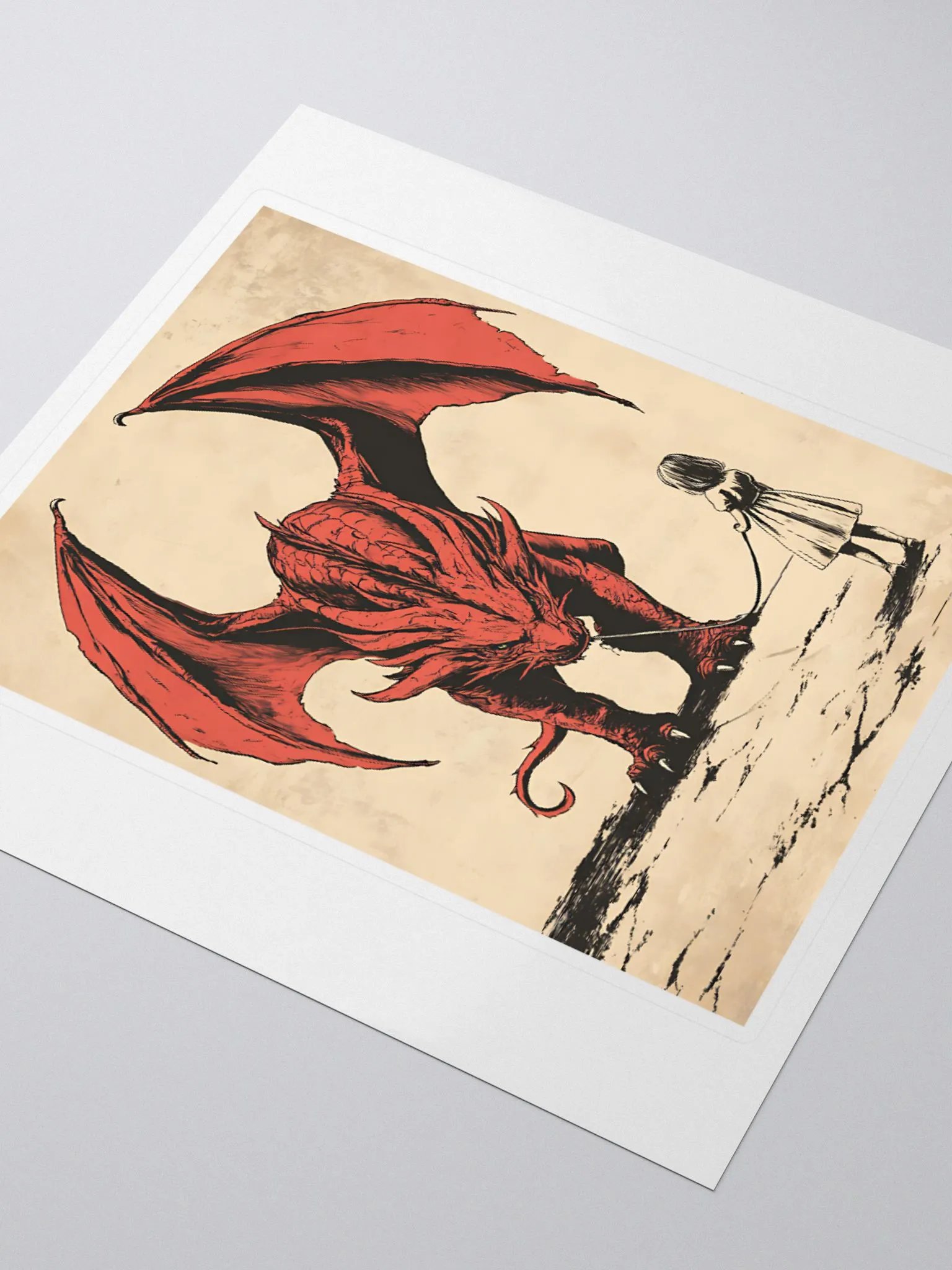 If I Had A Dragon Sticker product image (3)