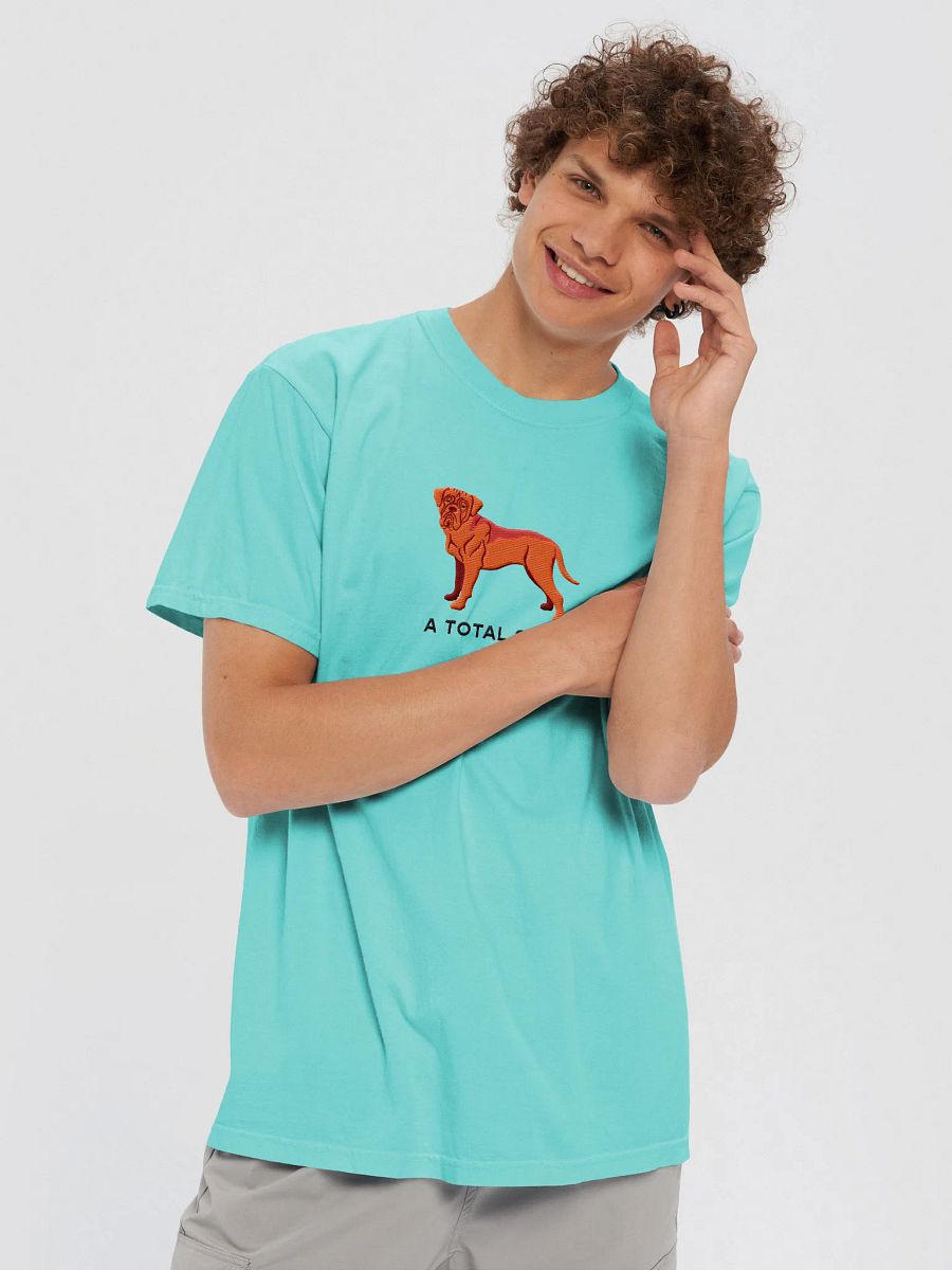 A Total Snub T-Shirt(Embroidered) of a Dogue de Bordeaux(Red) product image (29)