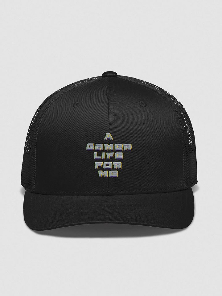 Gamer Life Retro Trucker Hat product image (4)