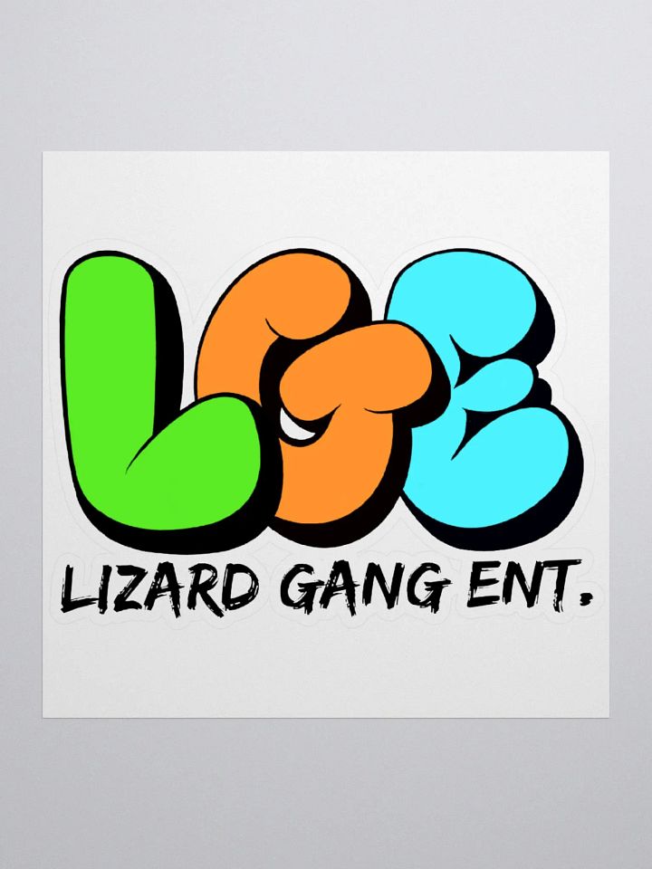LGE Logo Sticker (Tri Color Logo) product image (2)