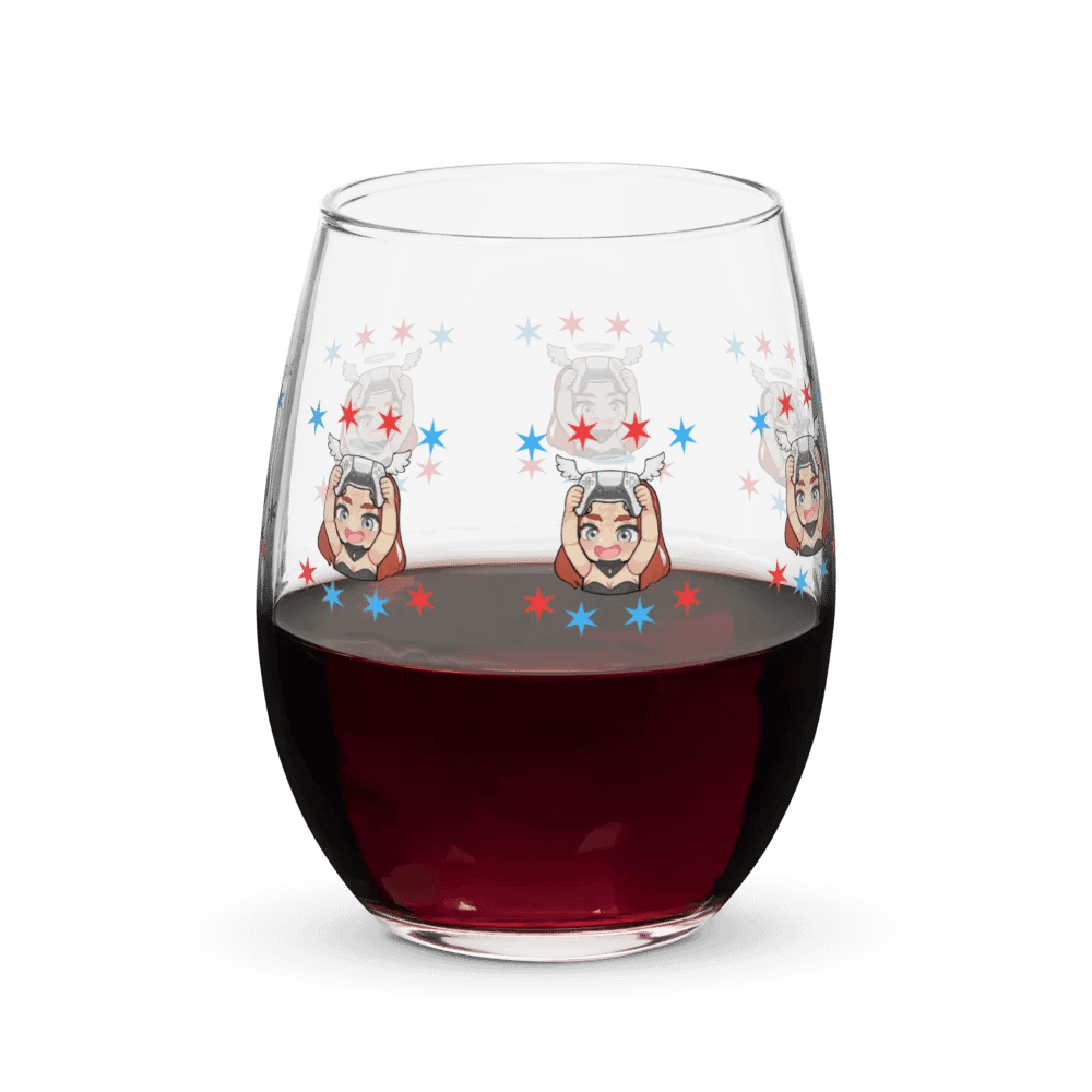Extra Life Year 10 Glass Wine Tumbler product image (7)