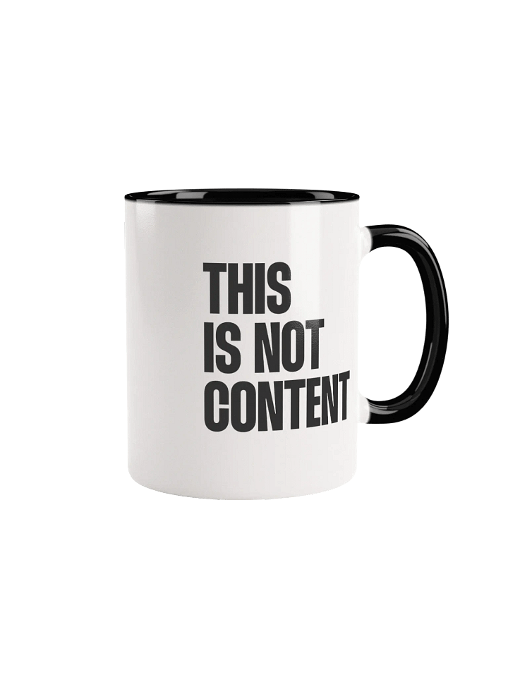 THIS IS NOT CONTENT // 002 Mug product image (1)