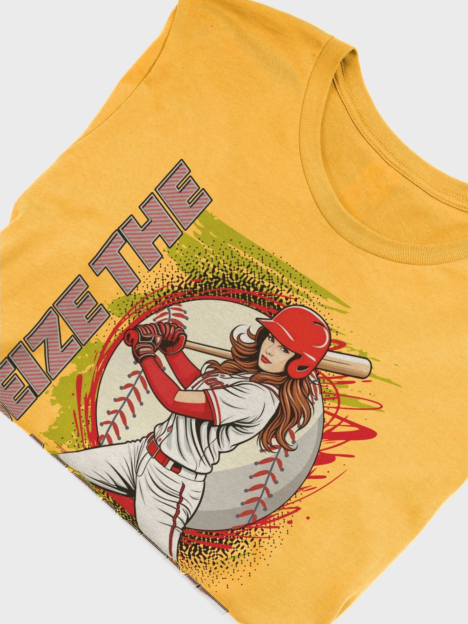 Seize the Moment Baseball Female T-Shirt product image (3)