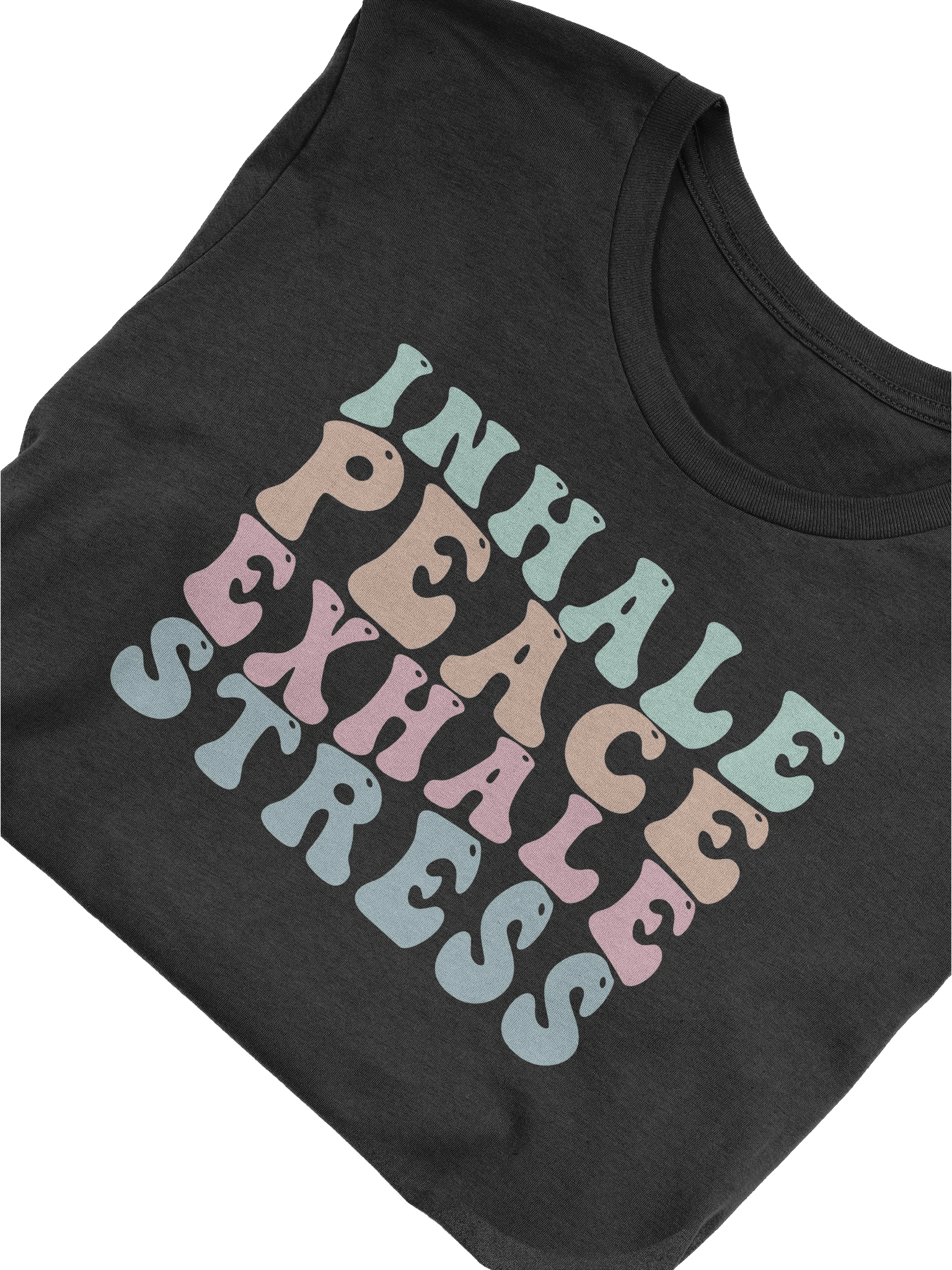 Inhale Peace Exhale Stress - T-Shirt product image (2)
