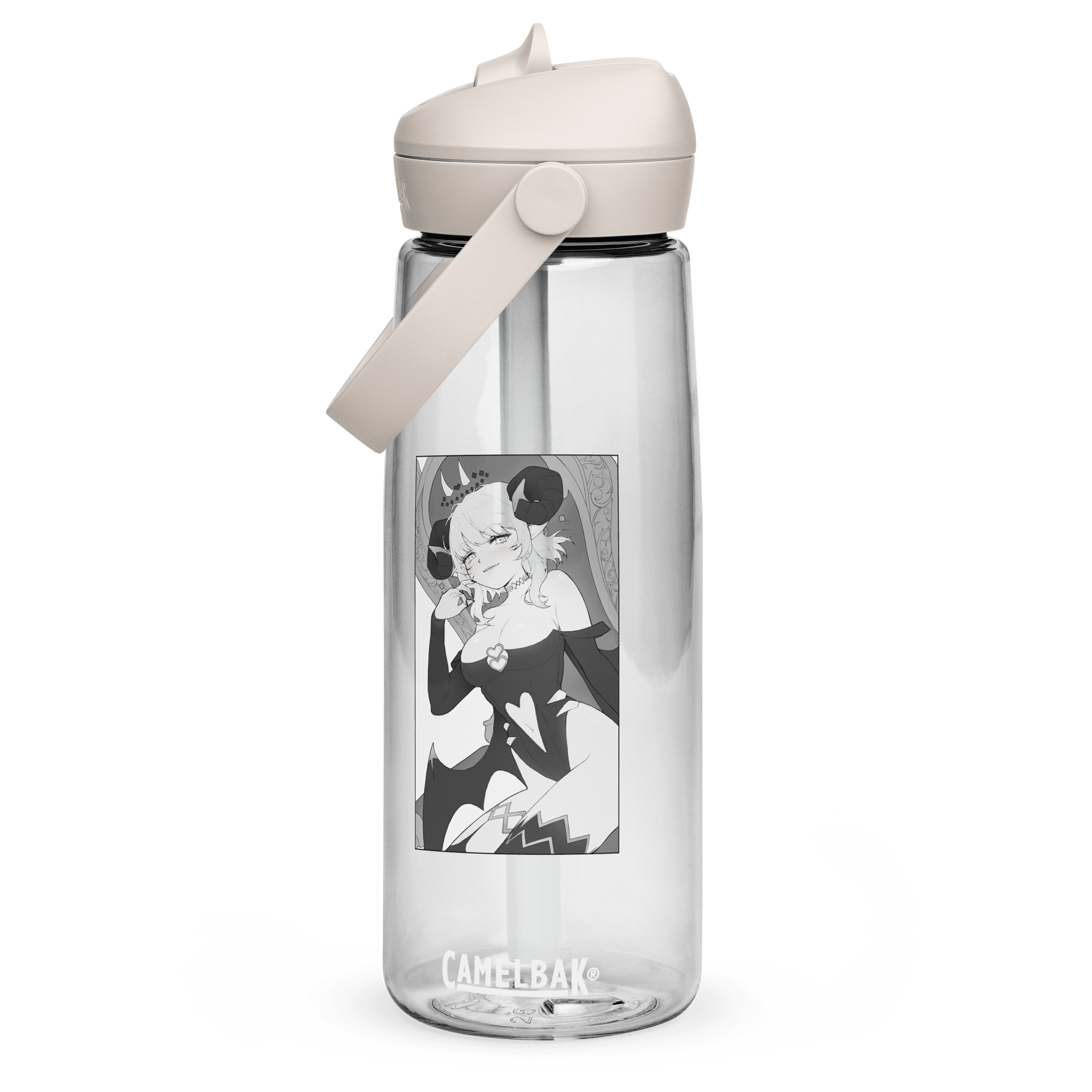 Demon Queen Flip Straw Water Bottle product image (1)
