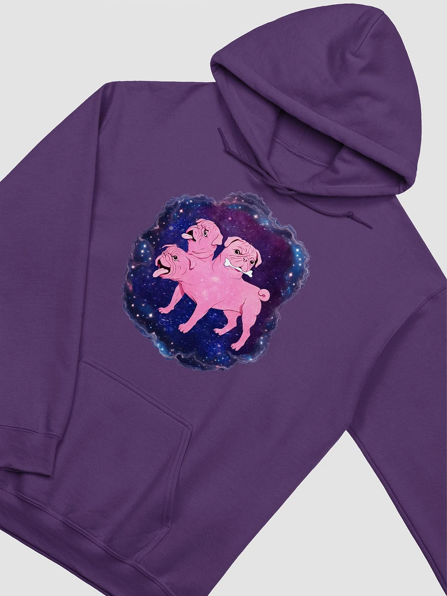 Pink Pug Cerebus In The Stars - Hoodie product image (5)