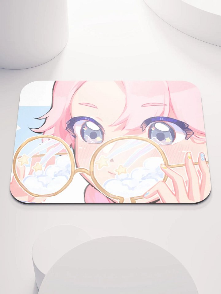 Cloudy Glasses Mousepad product image (1)