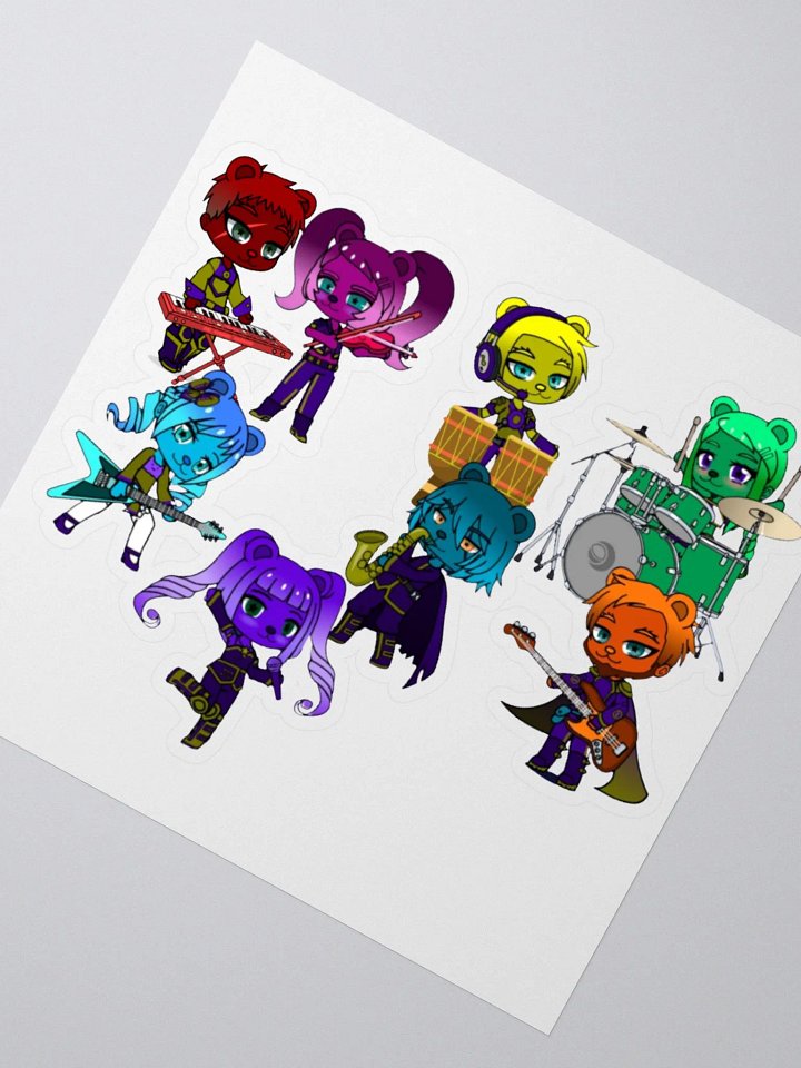 Shadow Bears - The Band! Stickers product image (2)