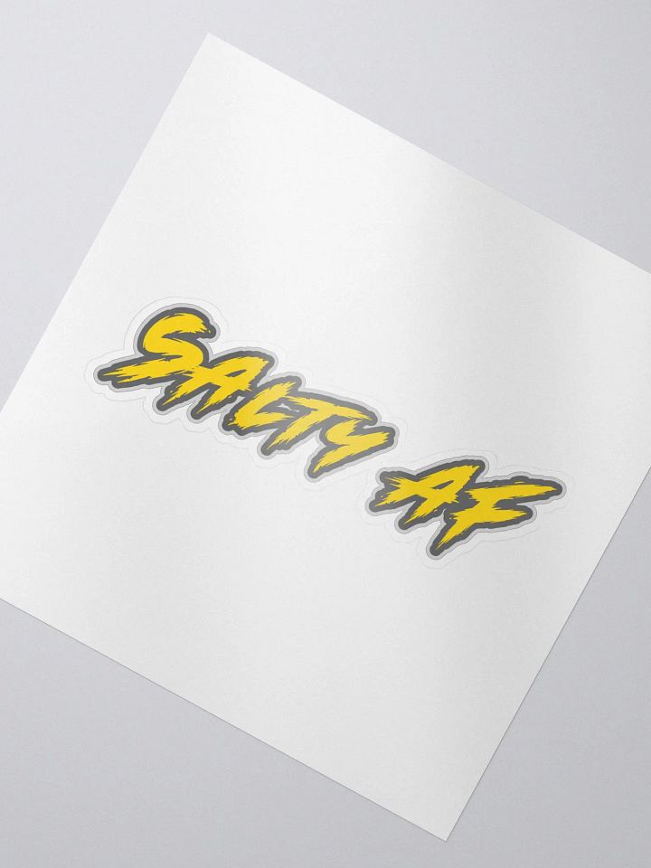 salty af yellow stickers product image (2)