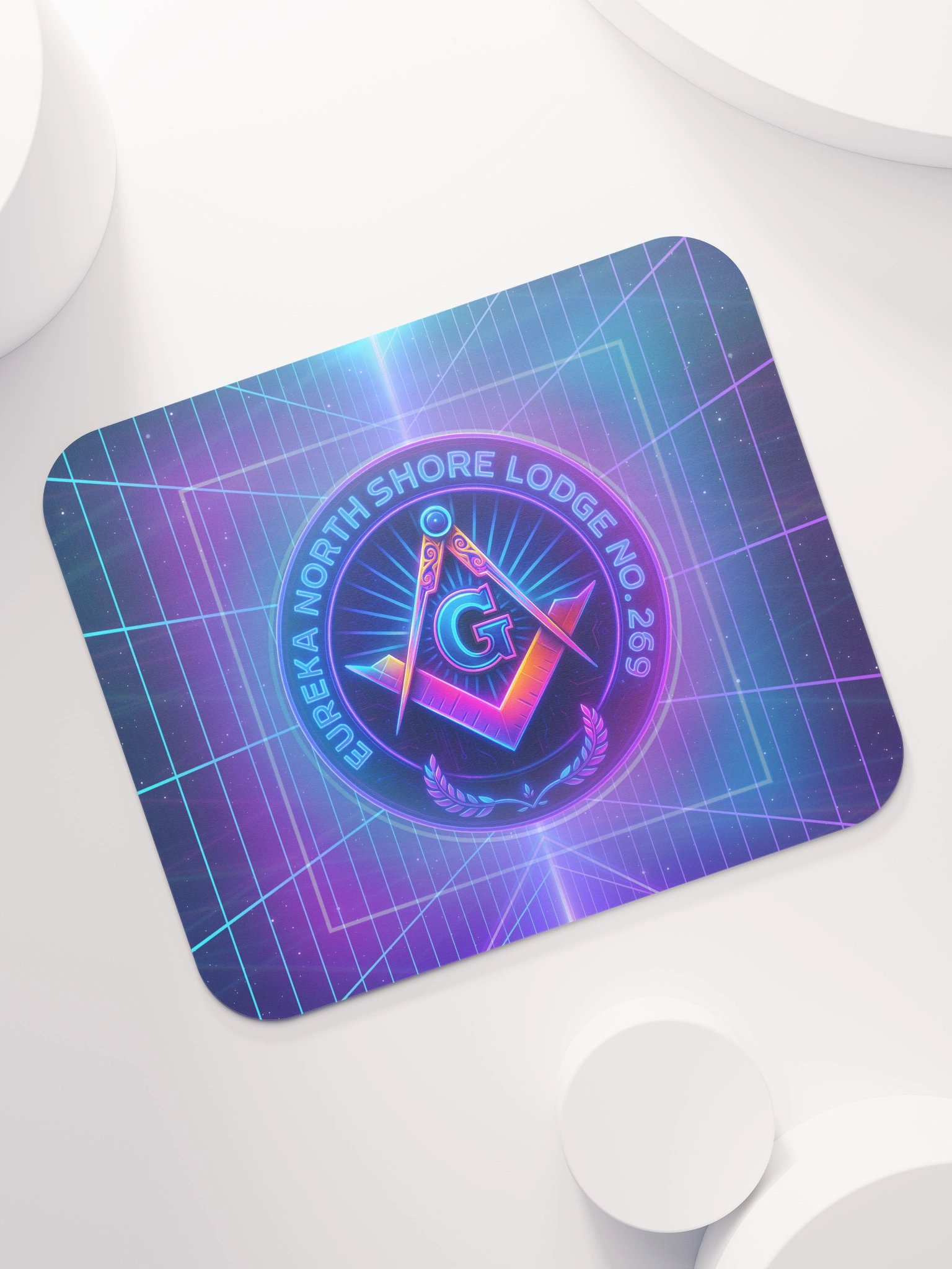 The Working Surface – Cyberpunk Mouse Pad product image (7)