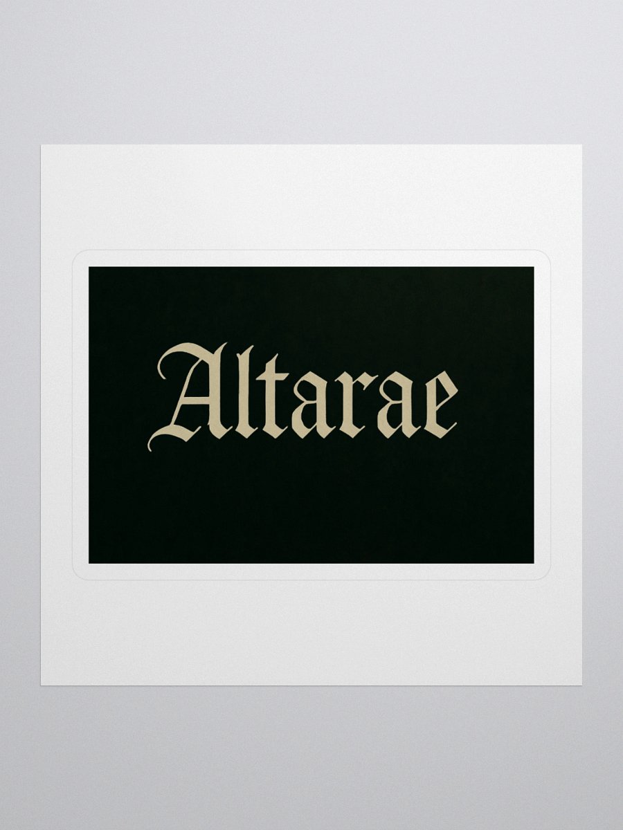Altarae "Glimmer of Hope" Stickers – Forest Fade Edition product image (1)