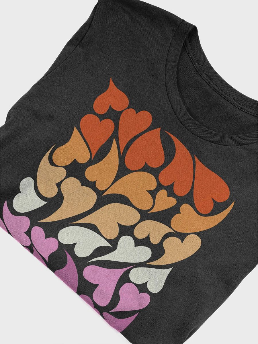 Nestled PRIDE Lesbian T-shirt product image (18)