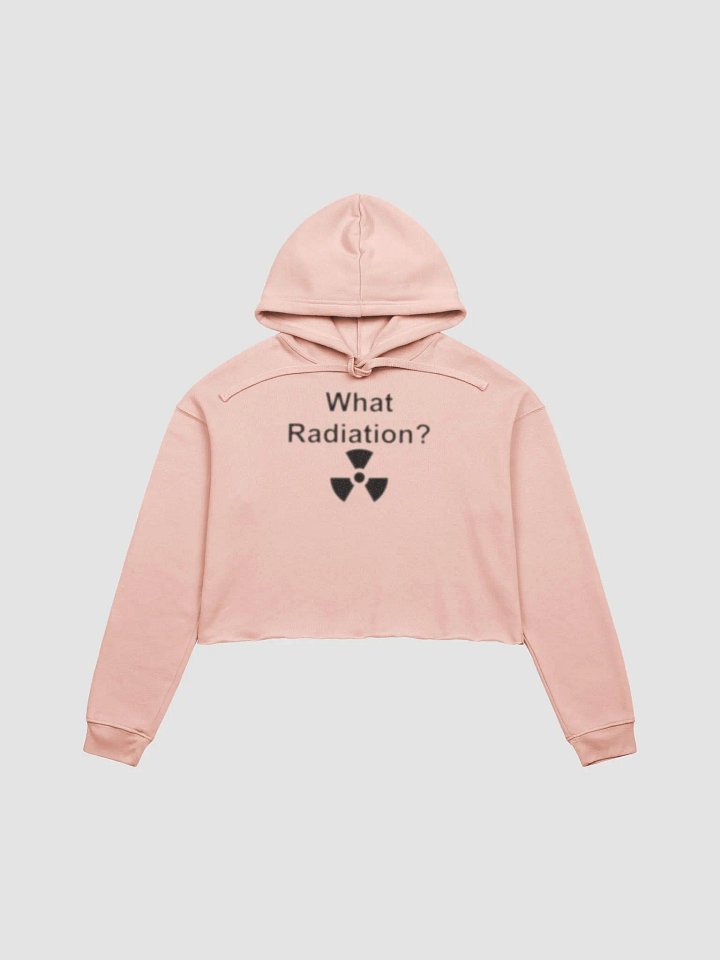 What Radiation? fleece crop hoodie product image (2)