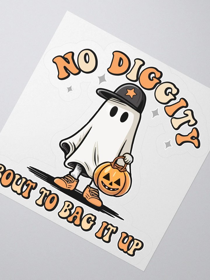 "No Diggity" Kiss Cut Sticker product image (4)
