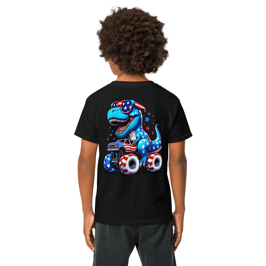 TENN4OUR RECORDS T-REX 4TH OF JULY T-SHIRT Youth T-Shirt product image (31)