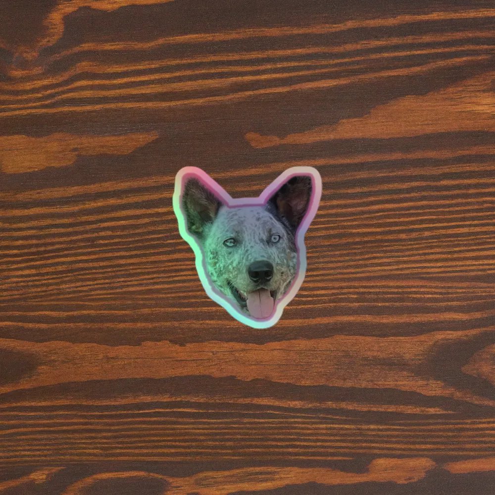 Dusk-A-Rooney Holographic Sticker product image (3)