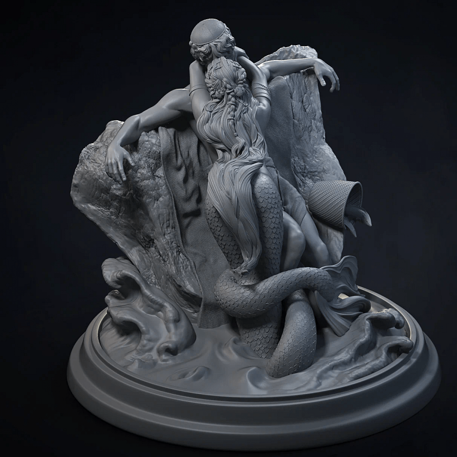 Syren and the Fishermen Miniature product image (7)