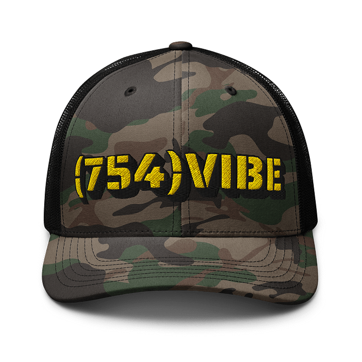 Vibrant Camo Vibe Trucker Hat product image (1)