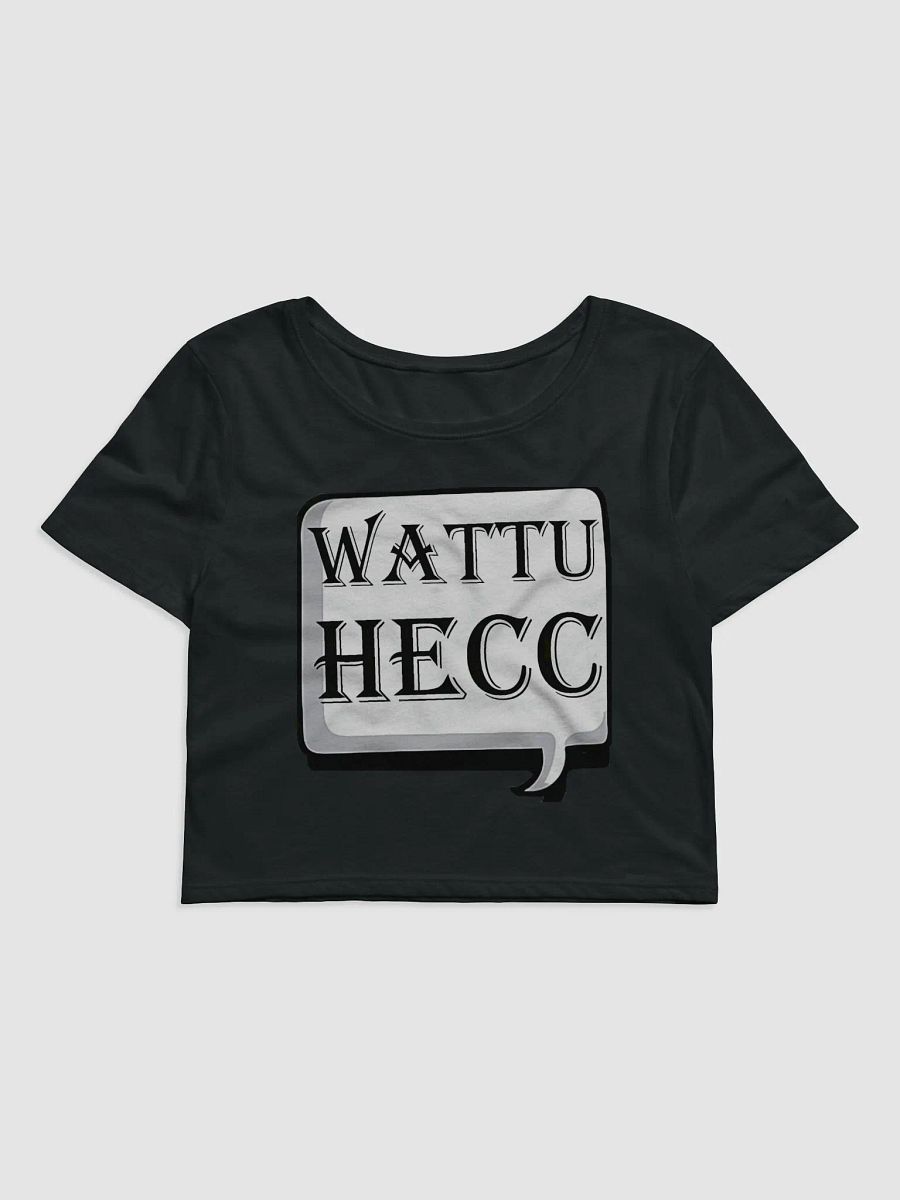 wattuhecc Bella+Canvas Women's Crop Tee product image (1)