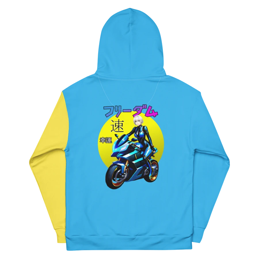 Biker Girl - Hoodie (Blue) product image (15)