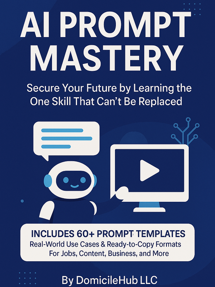 AI Prompt Mastery: Secure Your Future Learn The Only Skill That Cant Be Replaced product image (2)