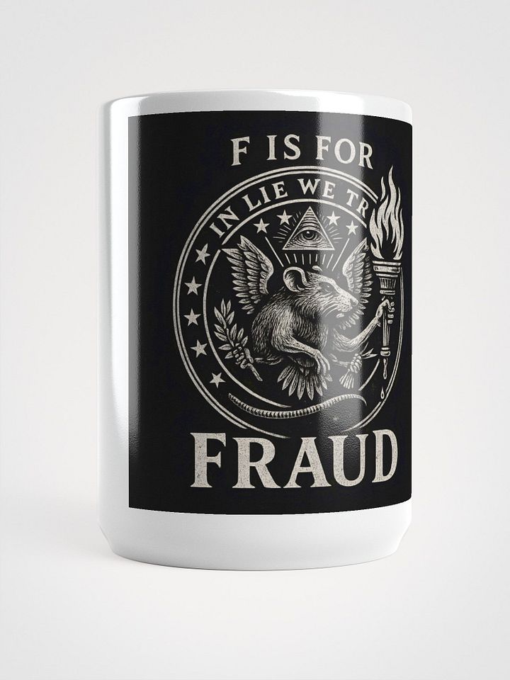 F is for fraud mug product image (1)