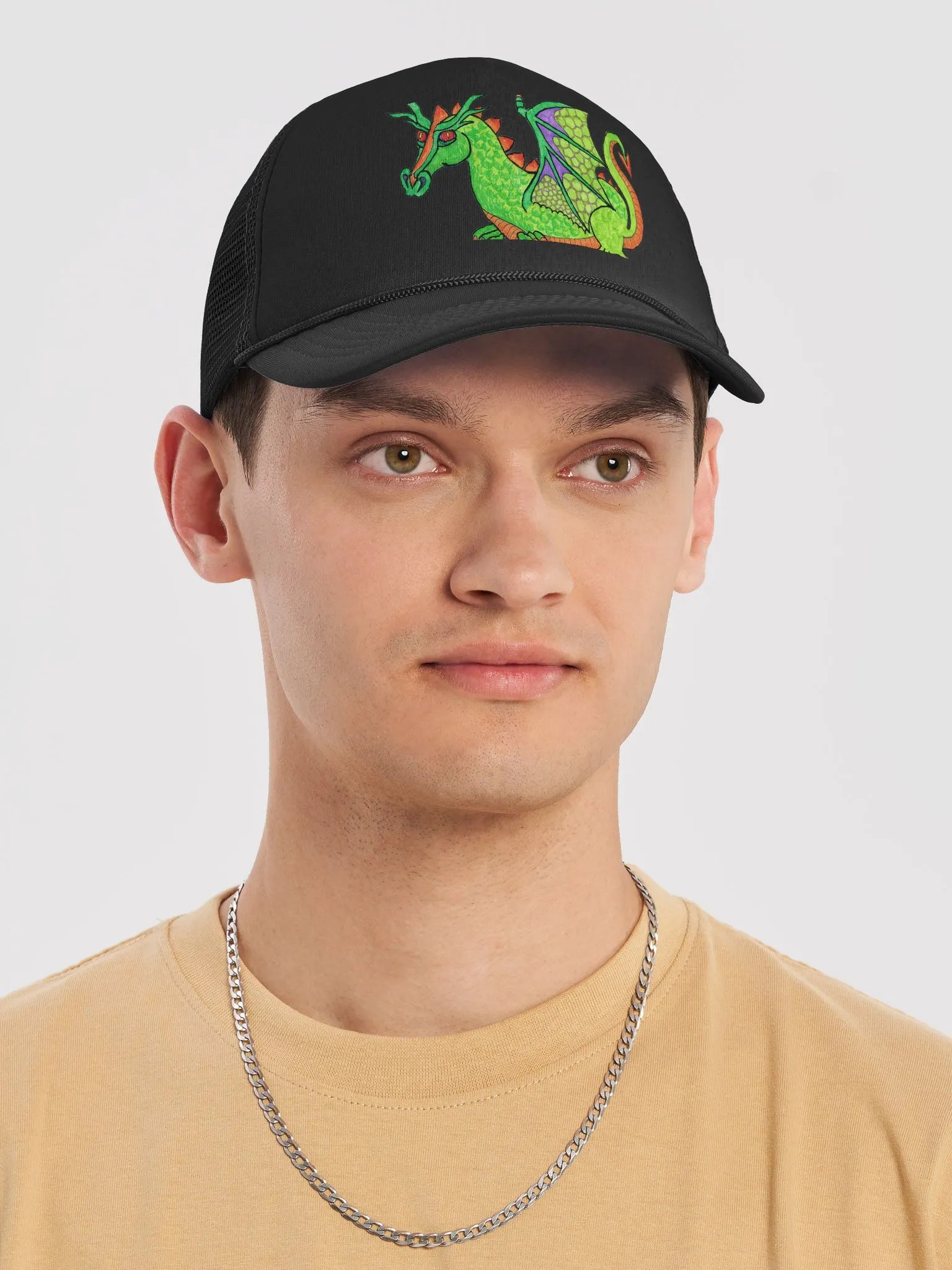 Friendly dragon cap product image (5)