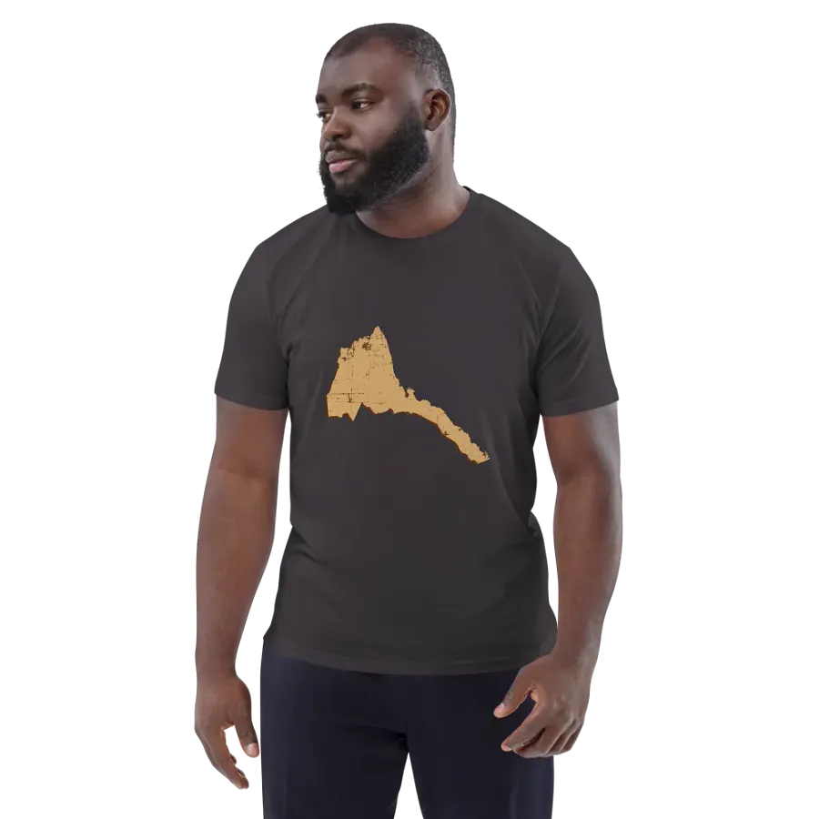 Vintage Eritrea Map Organic Tee product image (137)