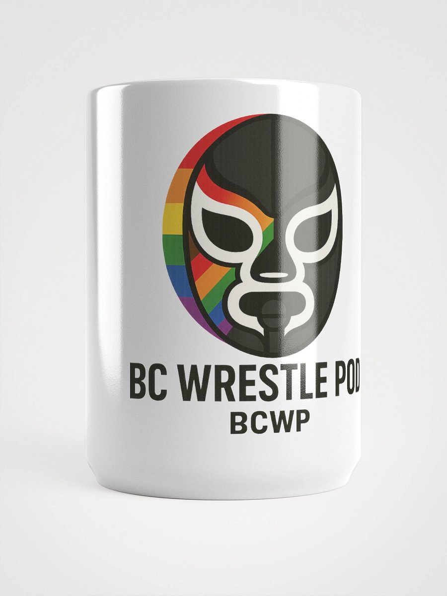 Voices in the Ring: BC Wrestle Pod Logo Mug product image (5)