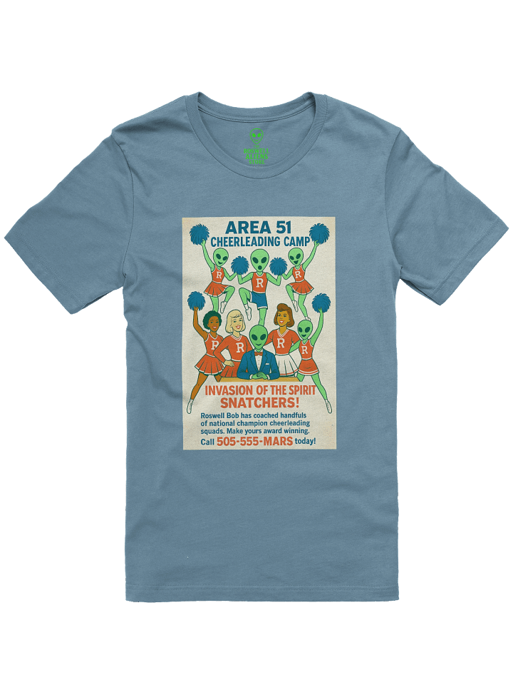 Area 51 Cheerleading Camp Roswell Aliens 1950's Retro Unisex T-Shirt product image (37)