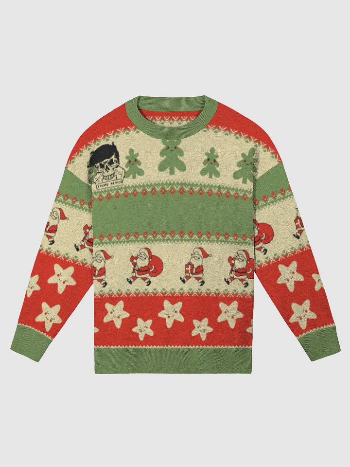 Enigma Nation Knitted Crewneck Sweater Relaxed Fit 11 product image (1)