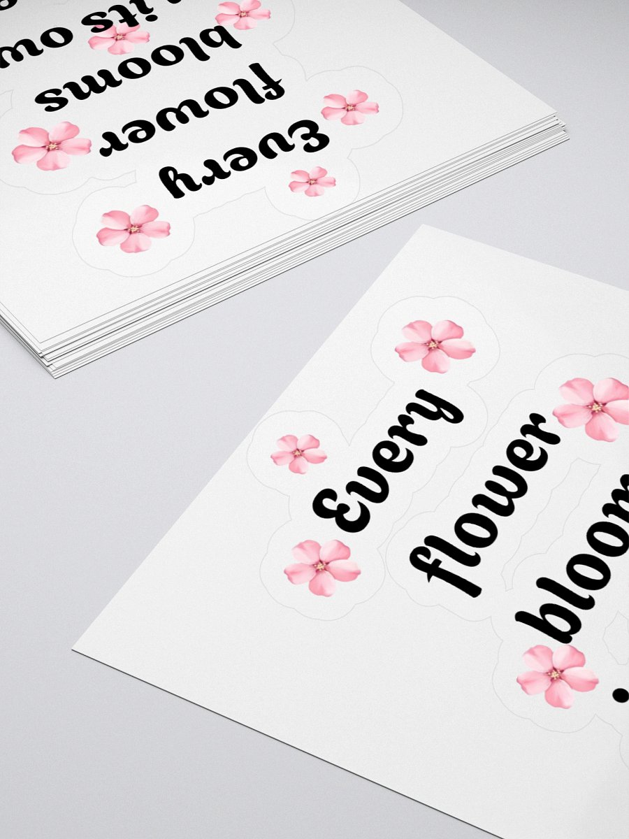 Every Flower Blooms Kiss Cut Stickers product image (11)