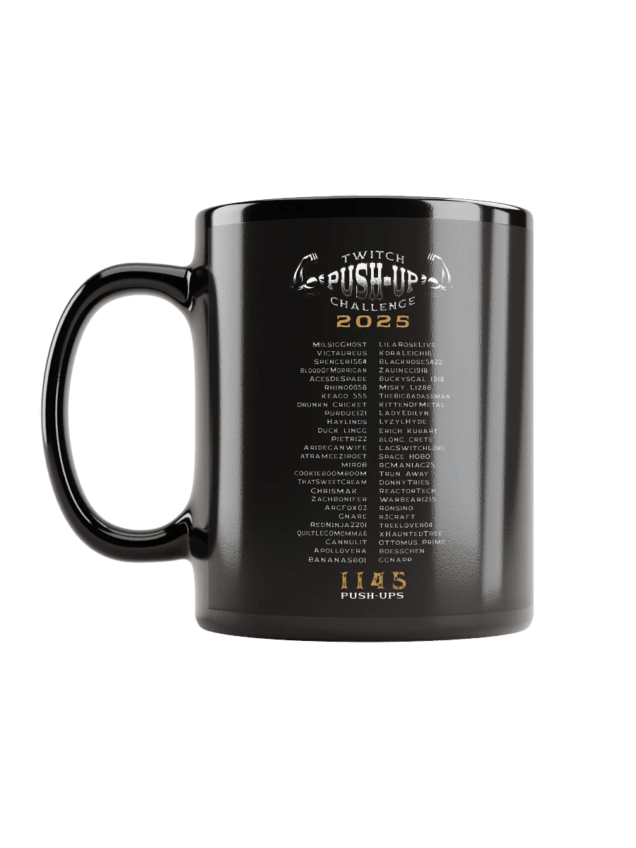 PUSH-UP CHALLENGE 2025: MUG product image (6)