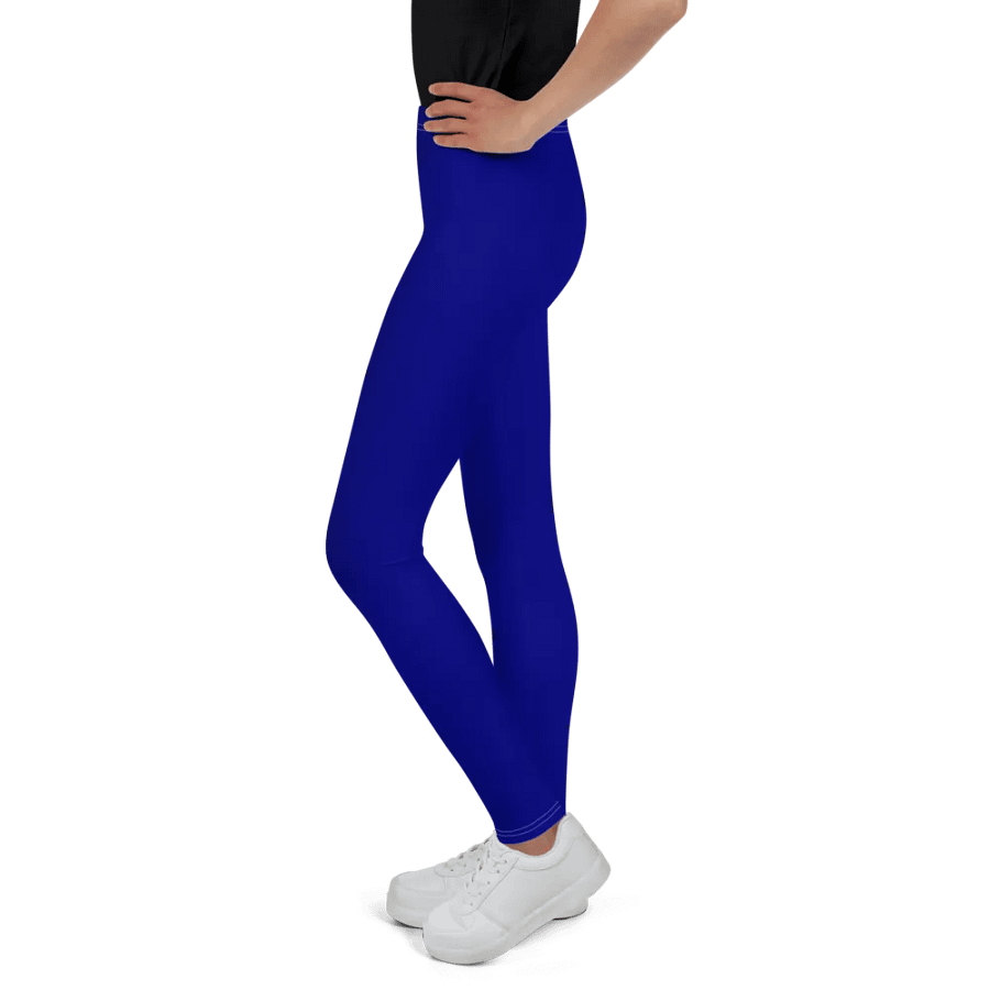 Youth Navy Blue Leggings Tights product image (3)