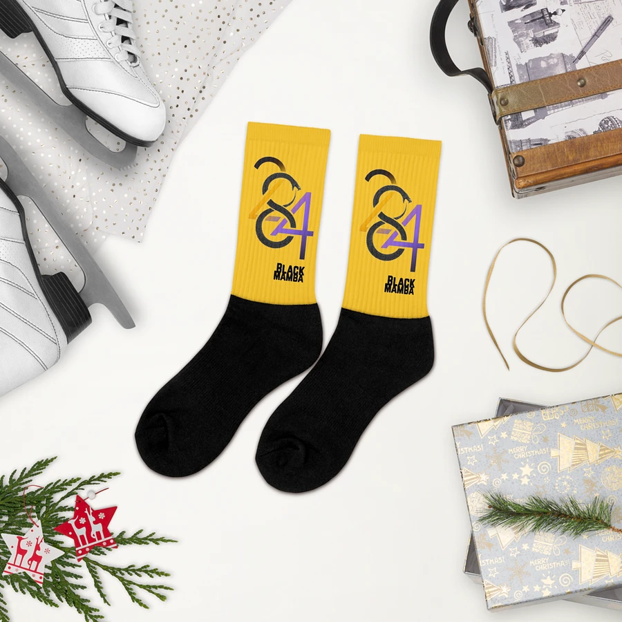 King Kobe | Gold/Black socks product image (17)