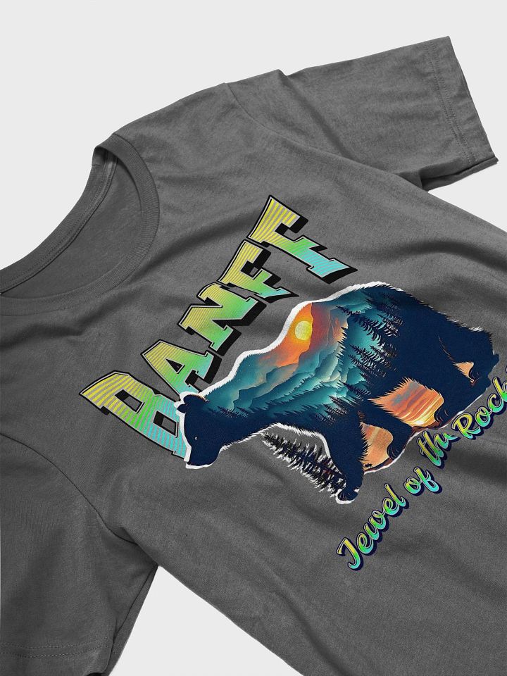 Banff Jewel Of The Rockies Bear Iconic Comfort T-Shirt product image (2)