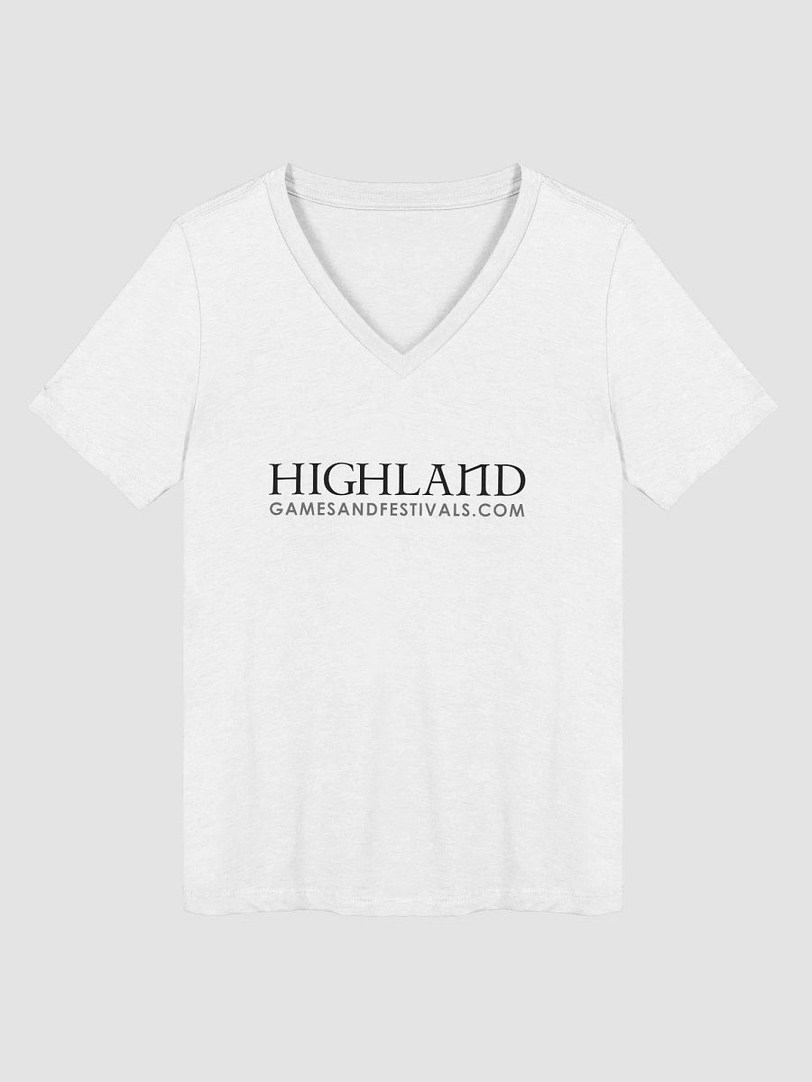 HGAF Logo Women's Relaxed Fit V-Neck Tee product image (3)